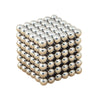 216pcs Electroplating Bucky Balls Magic Magnetic Stress Relief Balls (Silver)